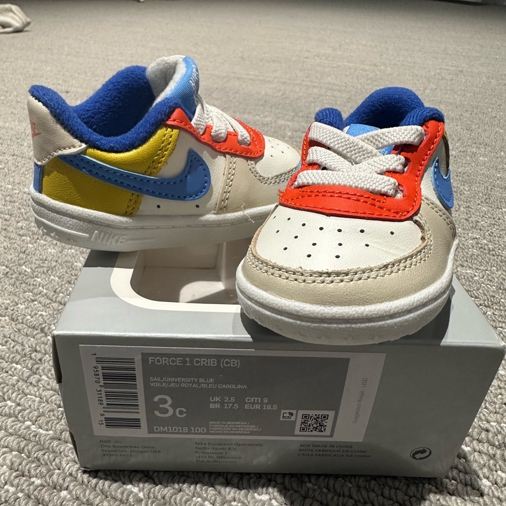 Nike Force 1 Crib Bootie
